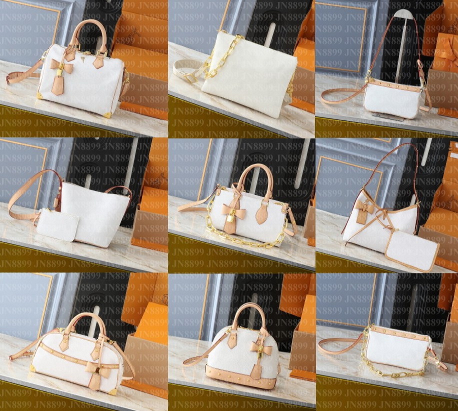 High quality Designer bag shoulder bag Fashion leather handbag canvas women colorful bags Designer Evening composite lady beach clutch tote woman bag purse wallets