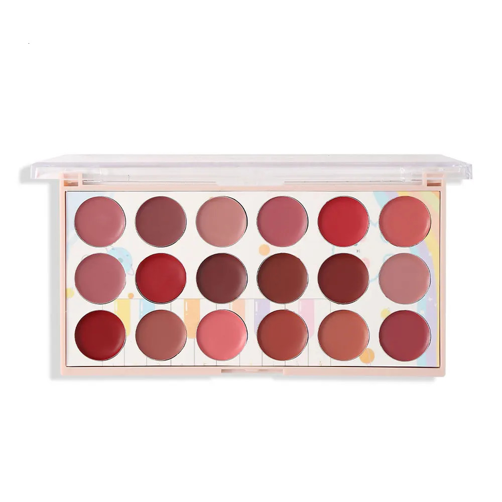 18 Colors Matte Lipstick Palette lip gloss Korean cosmetics lipsticks set makeup for women make up Peel Off Lip Stain 250625