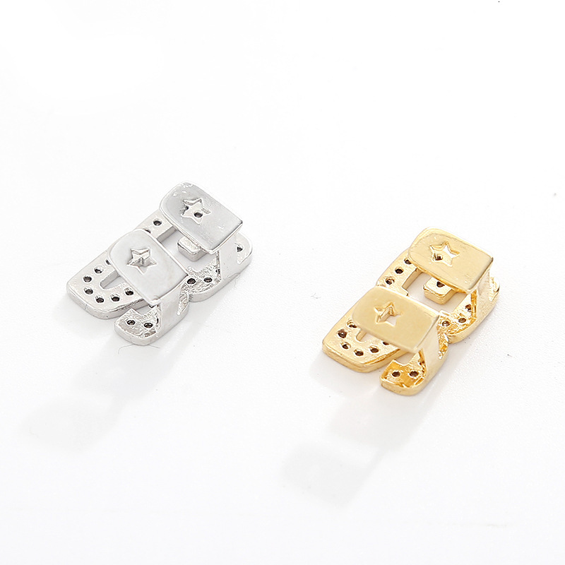 New Arrival Hip Hop Double Teeth Iced Out Jordan 23 Number Design Grillz Accessories Rapper Costume Accessories Pass the diamond tester