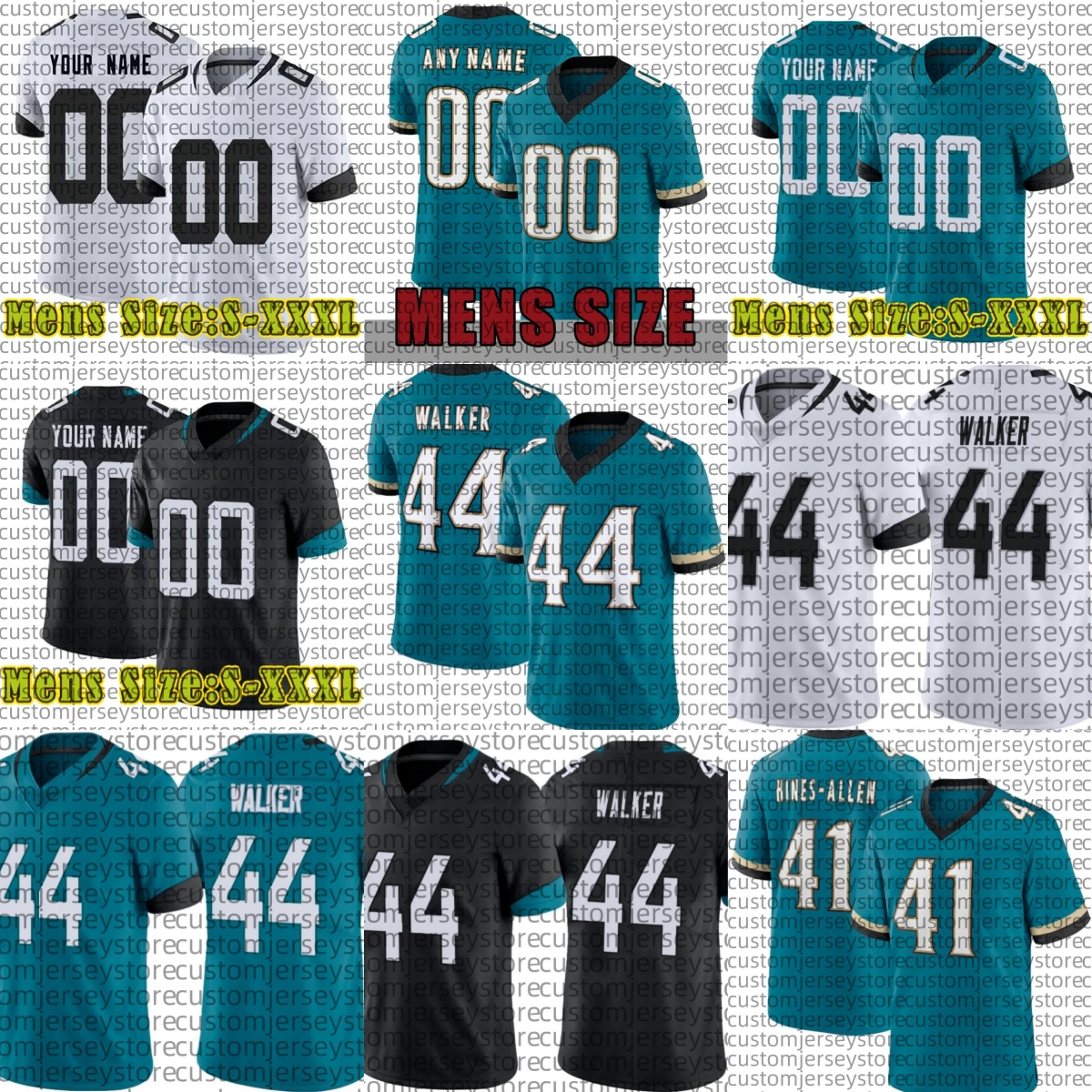 American Football Jersey Travis Hunter Trevor Lawrence Travis Etienne Jr Josh Hines-Allen Travon Walker Brian Thomas Jr. Fred Taylor