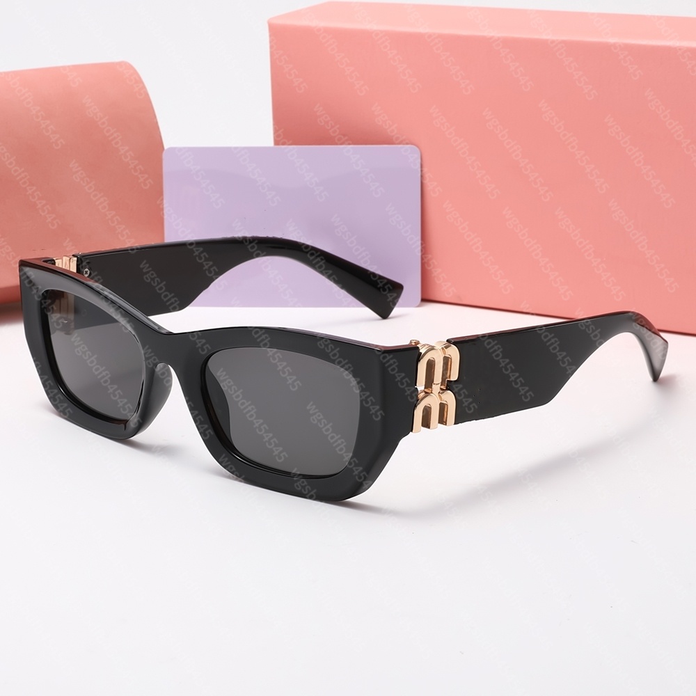 Fashion Designer Sunglasses Women SMU09W Square Glasses Womens Sunglass Plank UV400 Polarized Glass Lens With Box