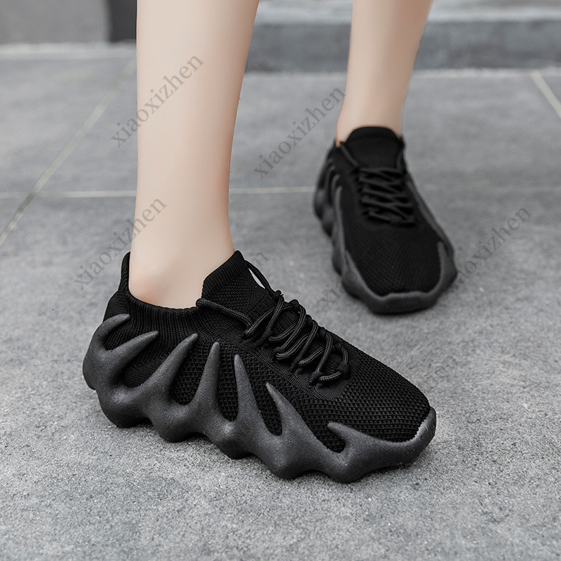 Free Shipping Delivery New Women's Shoes Shoes Breathable Mesh Sock Designer women's shoes Shoes Ins Versatile Sneakers Size 48 Large Size