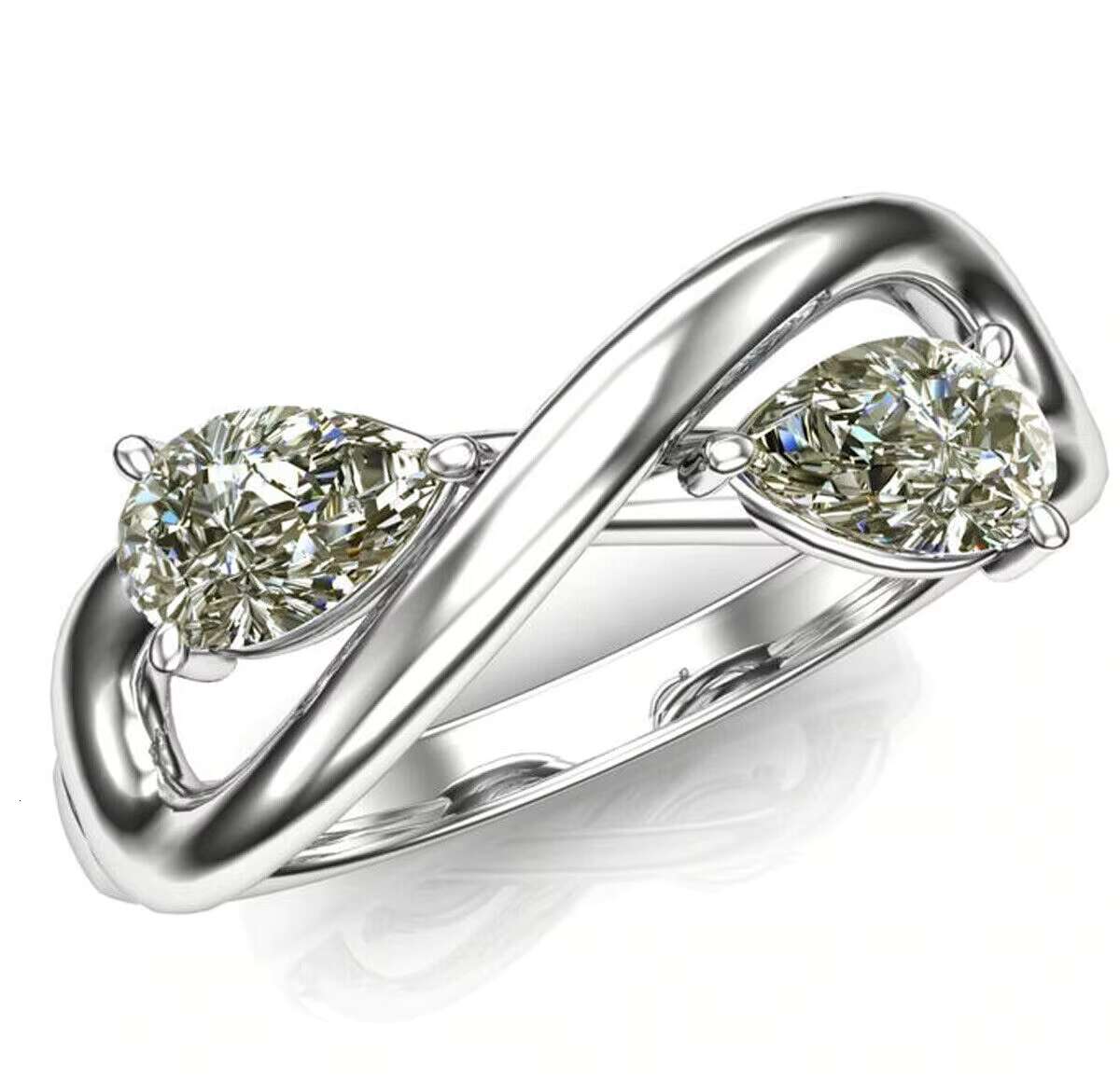 Mejuri Jewelrys Unique Designs Sterling Silver 925 Moissanite Ring with Round Cut Diamond Gold Plated