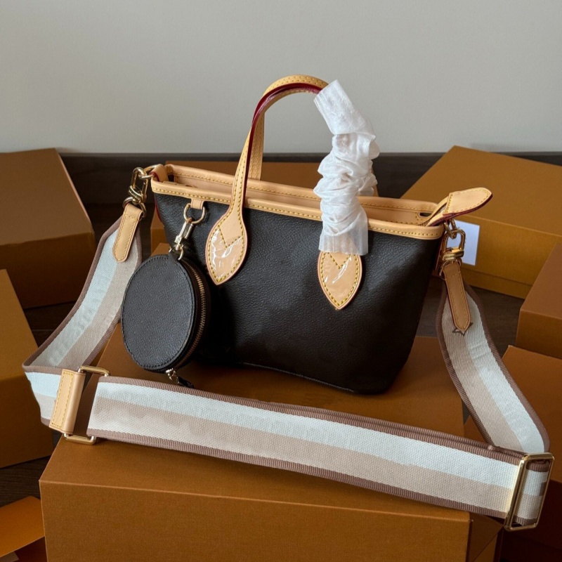 Top Designer Mini Totes Shoulder Bag Women Leather Denim Crossbody bags Luxury Clutch Tote Purse Brown Flower Handbag Shopping Bag