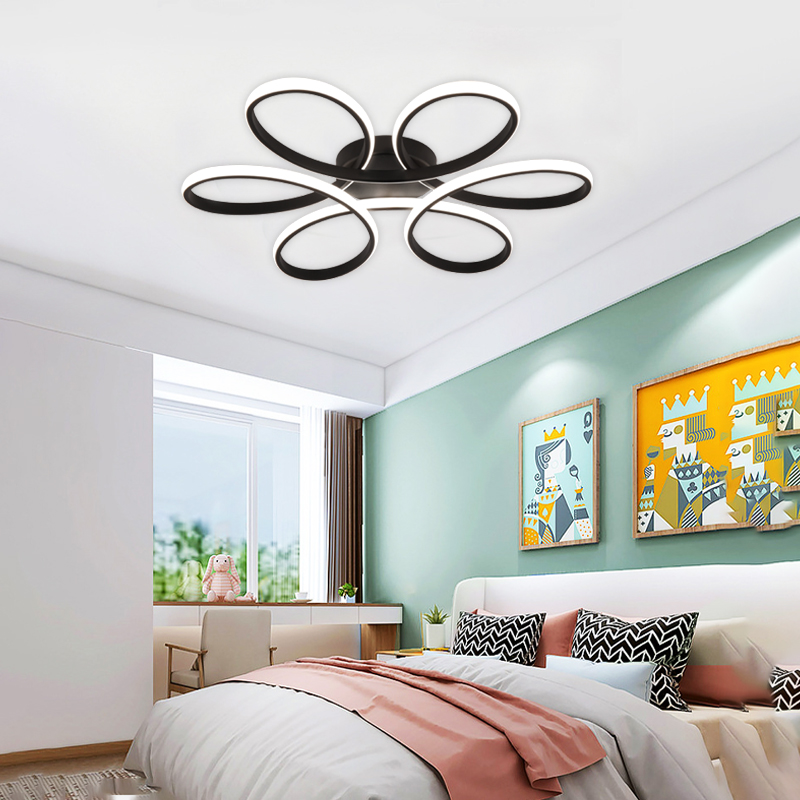 Modern Decorative Ceiling Light - Tunable White, Remote Control