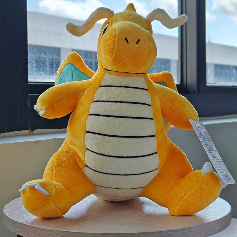 Stuffed Toys KAWaii Dragonite cartoon Cute Plush Dolls Throw Pillow Birthday Gift for Kids Friends Boys Home Decoration X250628