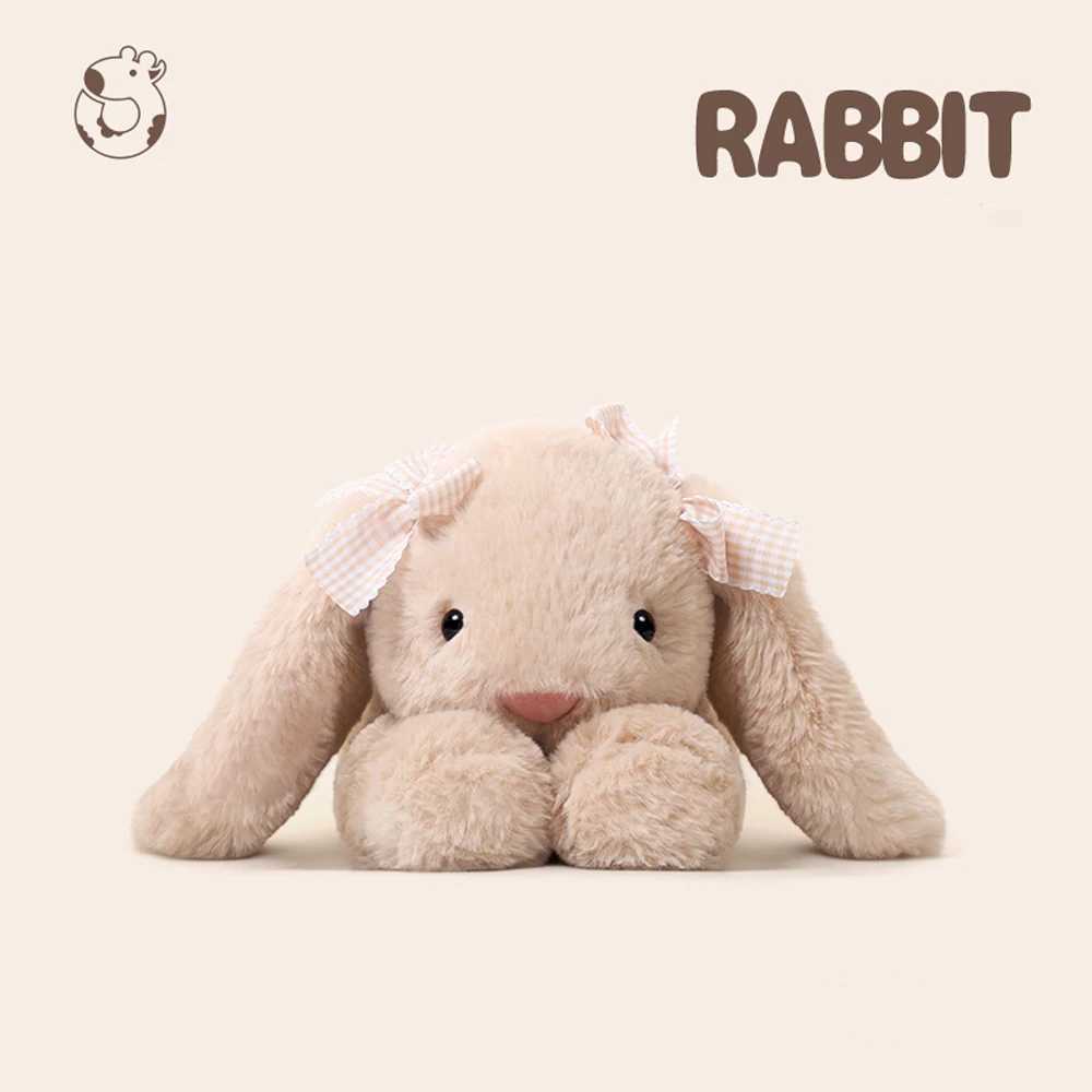 Cute Lop Jimny Rabbit Plush Toy Soft Stuffed Long Ears Bunny Doll Funny Babys Sleeping Companion Room Decor Girls Birthday Gift X250628
