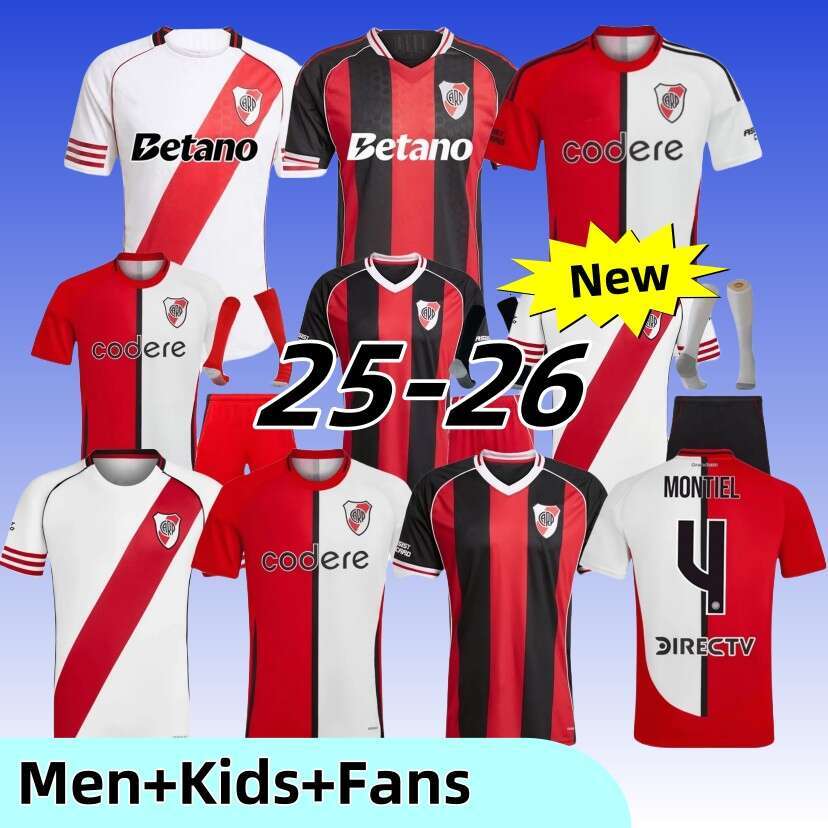 25 26 River plate Soccer Jerseys Cup MASTANTUONO COLIDIO M. BORJA LANZINI GALOPPO 2025 2026 home away 3rd DRIUSSI M.ROJAS Football Shirts Men Kids Kits Uniforms