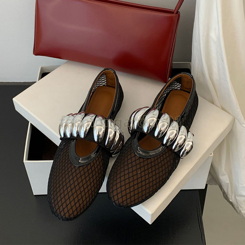 designer sandals women summer sandal woven mesh flats heels luxury shine metal buckle elastic bands black white red anti-skid sandale comfort daily wa