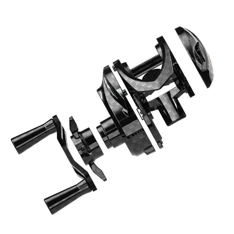 HISTAR Giu 99 Carbon BFS NMB SIC BB 3D Dynamic Suspension Magnetic Brake 8.1 1 Ratio 4KG Drag Power Baitcasting Fishing Reel R250628