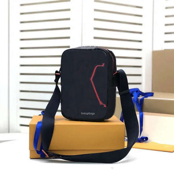 designer luxury upside down split multiple mini Leather phone bag messenger shoulder bag men purse black leather crossbody Vertical Wearable wallet Postman bag