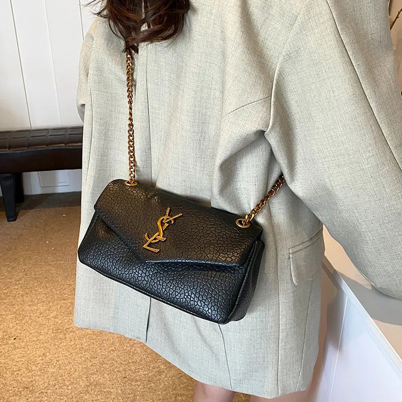 Designer Bag Shoulder Bag Carry High Quality Women's handbag Purse Small Square Bag Women's New Chain Shoulder Crossbody Bag Fashion Armpit Cloud Bag Black Chain bag