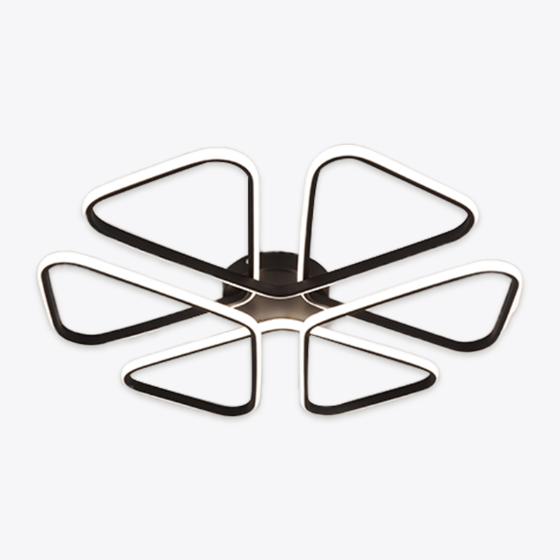 Artistic LED Ceiling Lamp - 3 Colors, Dimmable, Nordic Home Decor