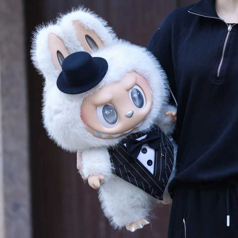 58cm Zimomo Decorations Comes Archangel Grand Leader Wedding Clothes Labubu Dolls Gifts Trendy Play Character T250627