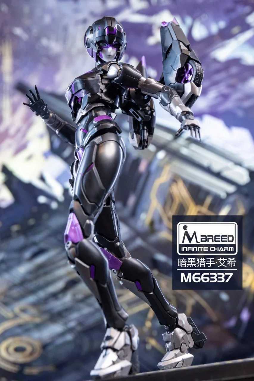 M Breed M66337 Charmaine M Darkened Skye Arcee KO RIOBOT Transformation Assembly Action Figure With Box X250628