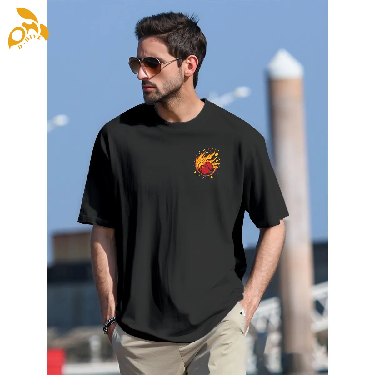 free shipping customized definition for Men's T-Shirts For The USA|180GSM Front & Back DTF high quality popular S-3XL comfortable