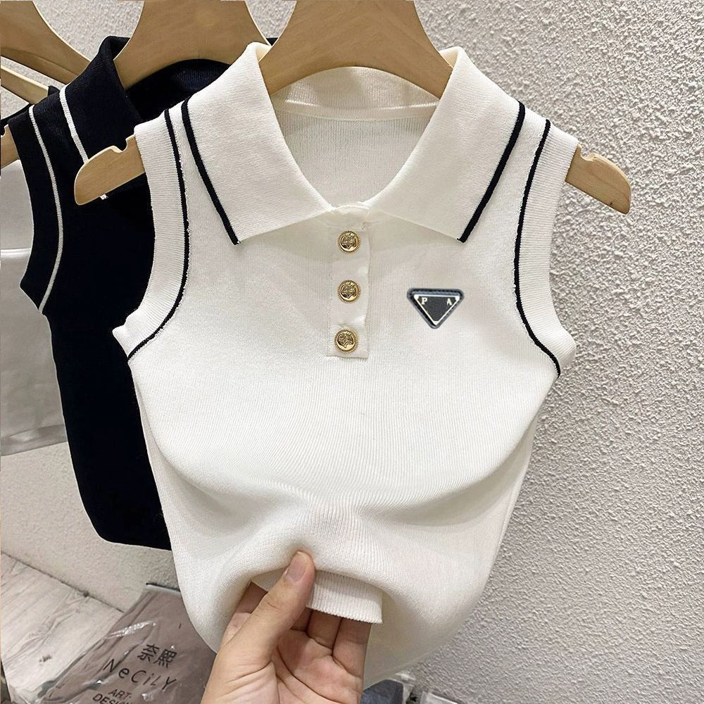 Designer Women's Tanks Top Beach Regular Short Long Style Two Colors Letter Tank Cotton Fashion Sleeveless Quick Dry Oversized Tshirt
