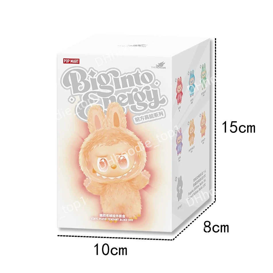 Hot Selling Doll V3 Generation LABBUBU The Monsters Big Into Energy Party Series Vinyl Keychain Pendant Toy Girl Birthday Gifts T250627NPO7