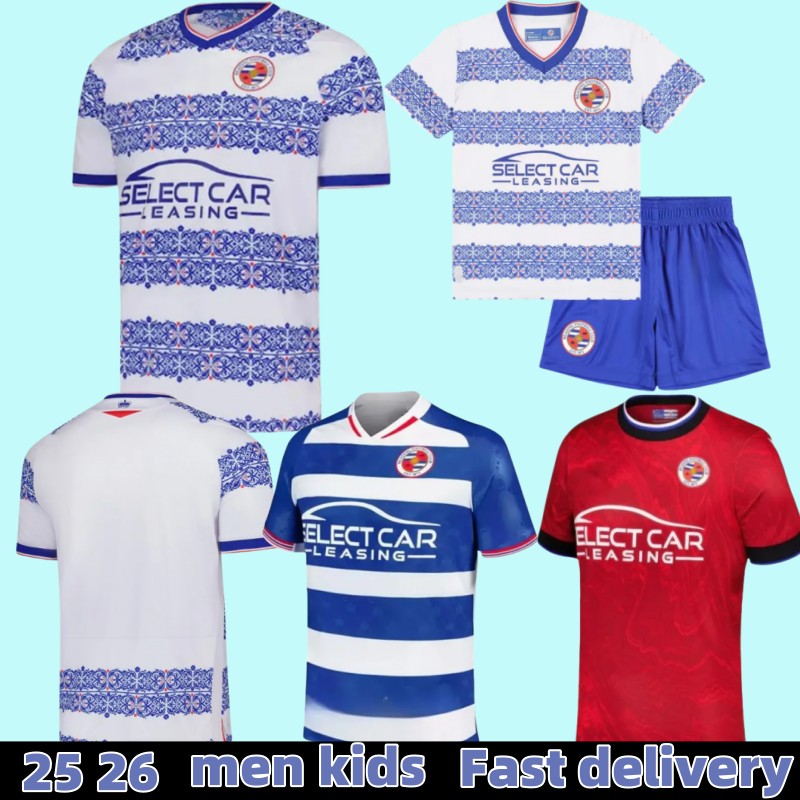 25 26 Reading FC Jersey HARTE EJARIA SHOREY BALLARD KNIBBS 2025 2026 Men Kids Kits football shirt
