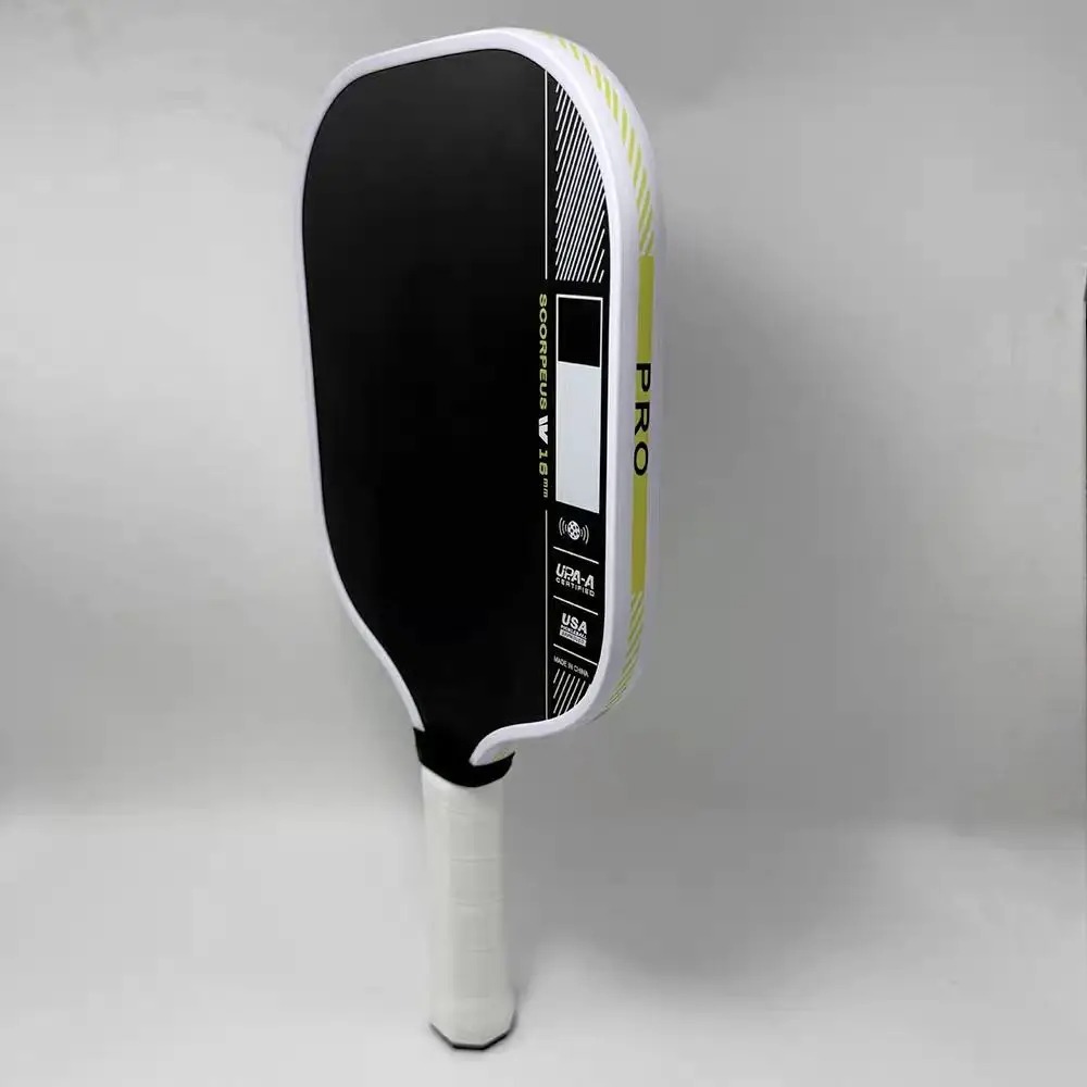 Scorpeus Pro IV Pickleball Paddle 16mm 14mm OEM Gen4 TFP Foam Core T700 Carbon Fiber Pickleball Racket Increases Spin & Po