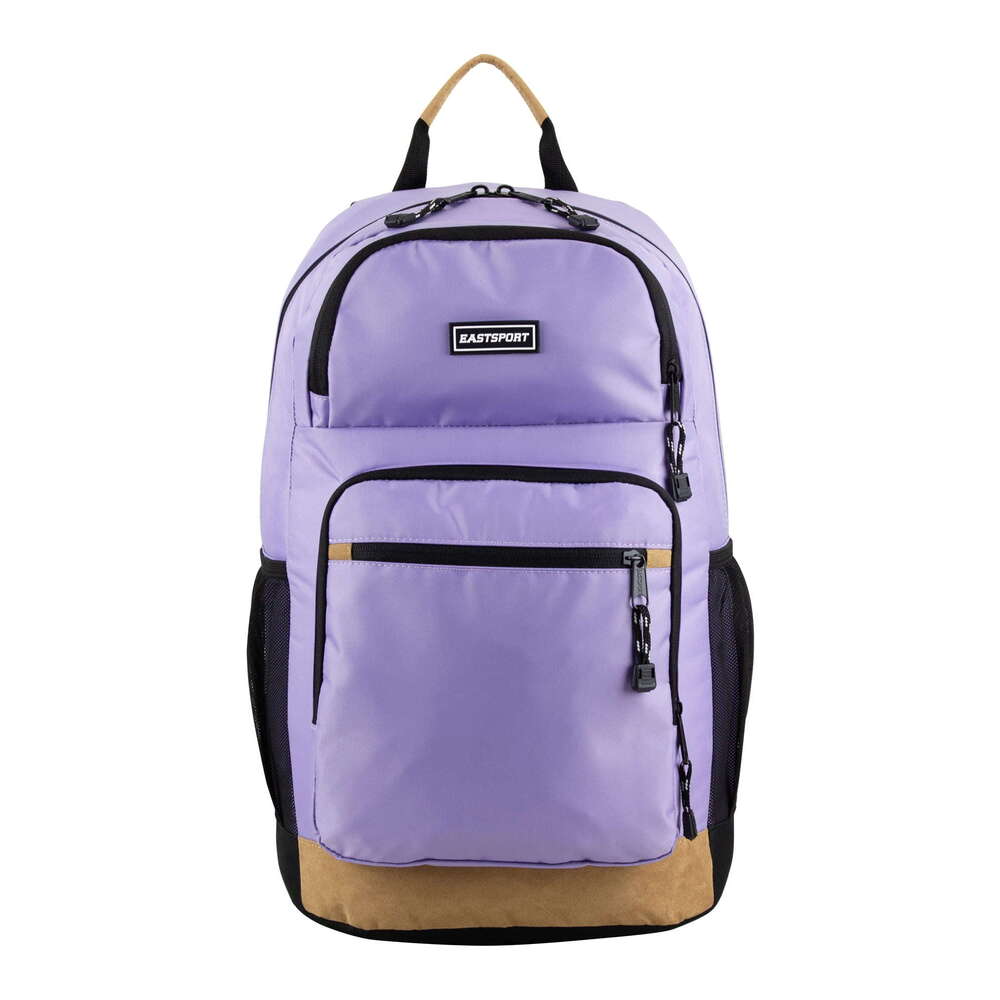 Eastsport Unisex Essential Backpack, Lavender/Suede