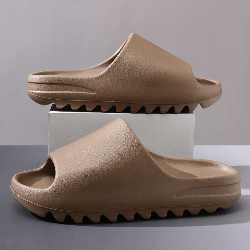 Summer New Putian Thick-Soled High-Quality EVA Coconut Men, Wear-Resistant Outdoor Sandals for Women, One-Word Slippers