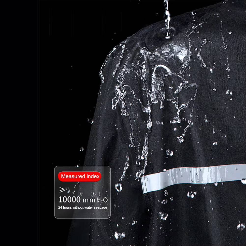 Thickened Raincoat Suit Reflective Waterproof Rainstorm Prevention Adult Jacket Pants Moto Riding Coat Biker Rain L-3XL