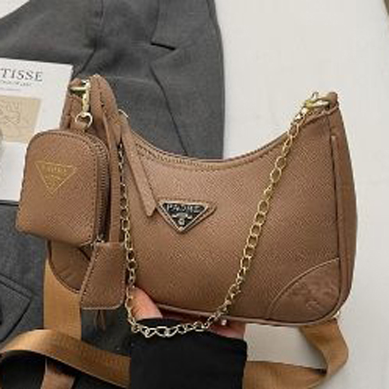 Designer Bag Luxury Bag Purse Shoulder Bag Luxury Crossbody Designer Ladies Three-piece package Fashion Handbag Metal Chain Bag Mini Bag High Quality 