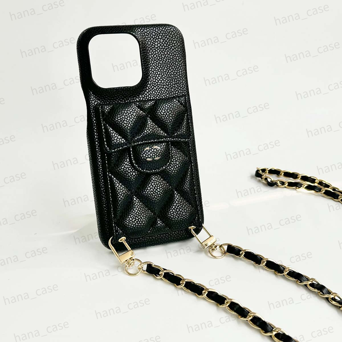 Designer iPhone Case for iPhone 16 Pro Max with Mirror, Luxury Phone Case Wallet Leather 15 14 13 12 Pro Max for Women Men Cross Body Chain Shockproof Card Holder Case