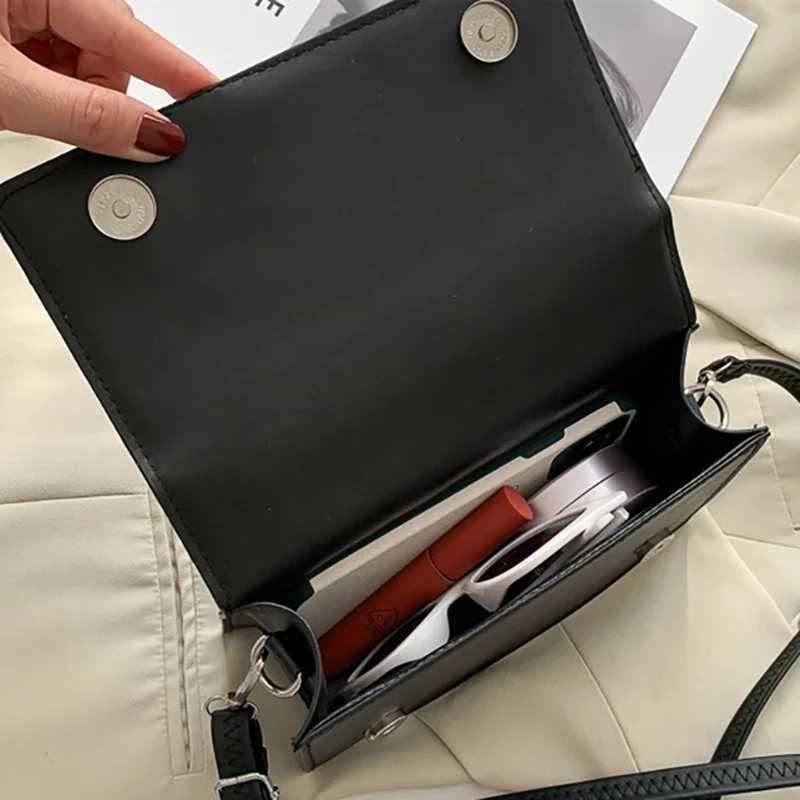 New Solid Color Fashion Shoulder Handbags Female Travel Messenger Bag Plaid Small PU Leather Crossbody Bags For Women XJ250704