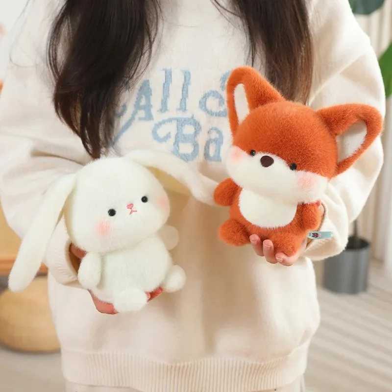 Cute Sitting Animals Red Panda Fox Sloth Cat Soft Plush Dolls Stuffed Capybara Pig Plush Toy Baby Toys Gifts For Children X250628 - view 6