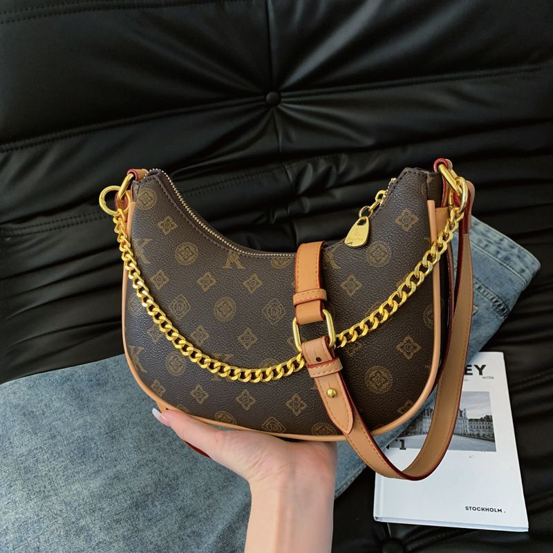 Best Seller Designer Bag Free Shipping Women's New High Quality Fashion Printed Moon Tote Simple All-In-One Shoulder Bag 2025