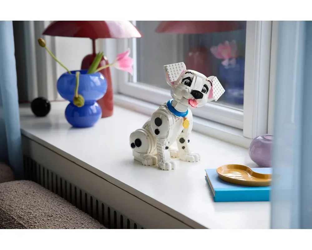 2025new 1722PCS Cartoon 101 Dalmatians Puppy Model Building Block 43269 Diy Creative Assembly Educational Architecture Toys Gift Y250627
