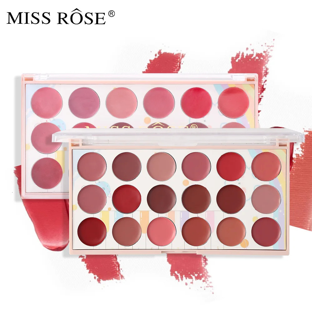 18 Colors Matte Lipstick Palette lip gloss Korean cosmetics lipsticks set makeup for women make up Peel Off Lip Stain 250625