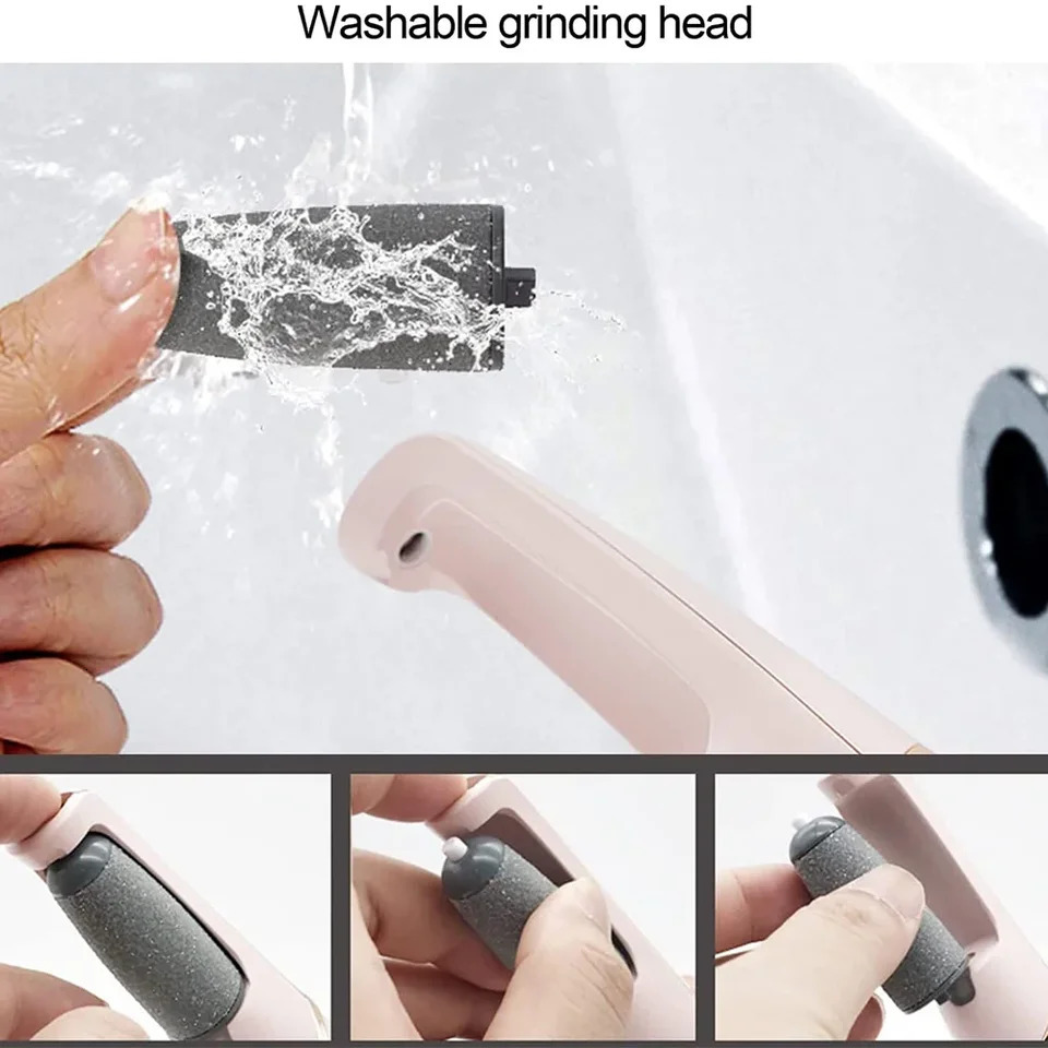 Electric Foot Grinding Skin Hard Rupture Skin Trimmer Dead Skin Foot Pedicure Rechargeable Foot Care Tool Feet Callus Remover 250624
