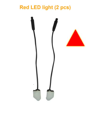 Car Blind Spot Monitoring System BSD Lens Light LED Radar Cross Drive Alarm Indicator TrafficAlert Ultrasonic Safety Sensor