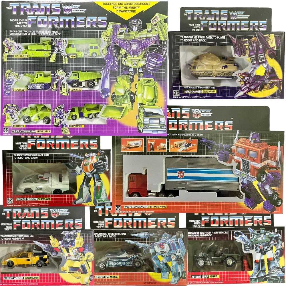 Transformetion G1 Reissue KO OP prime Menasor Wheeljack Hound Mirage Prowl Sunstreaker Action Figure Toy Gift Collection X250628