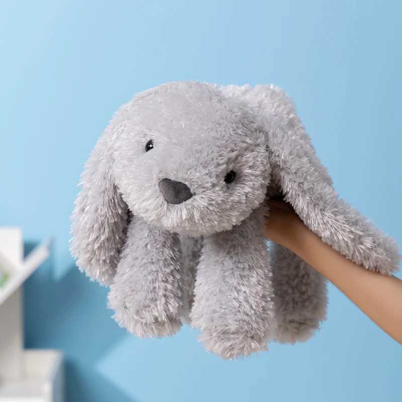 35-70cm High Quality Cartoon Kawaii Rabbit Plush Doll Pillow Super Soft White Grey Rabbit Plush Toy For The Girls Birthday Gift X250628