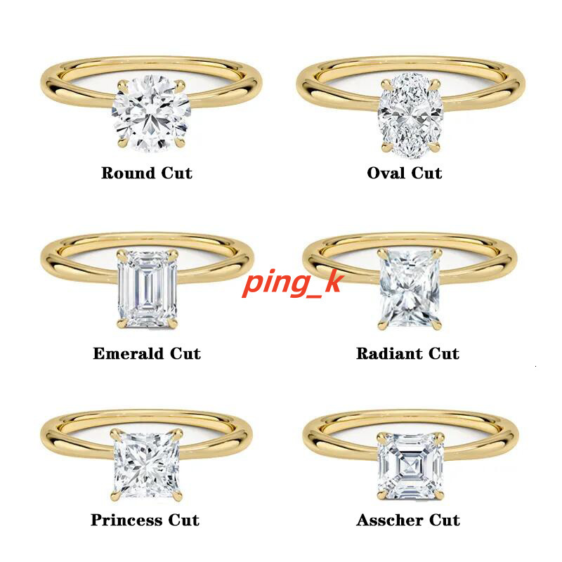 Starsgem Fine Jewelry Classic 4 Prong 1ct D VS1 IGI Lab Grown Diamond 10k 14k Solid Gold Engagement Solitaire Ring