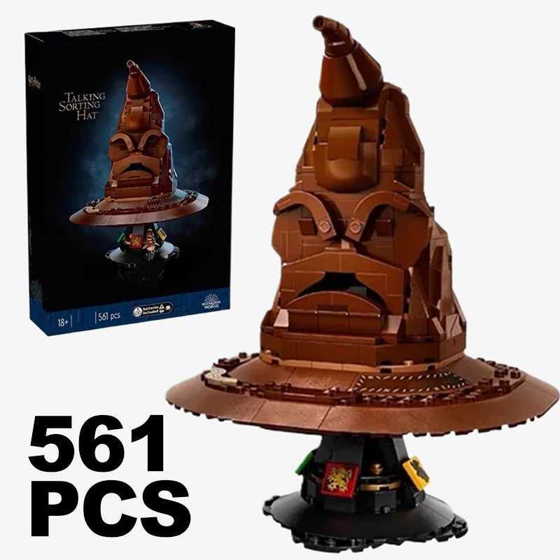 Harry Potter Sorting Hat Magic HatHigh-end imitation whiskey bottle set of building blocks, a high-quality decorative alcohol bottleW251215
