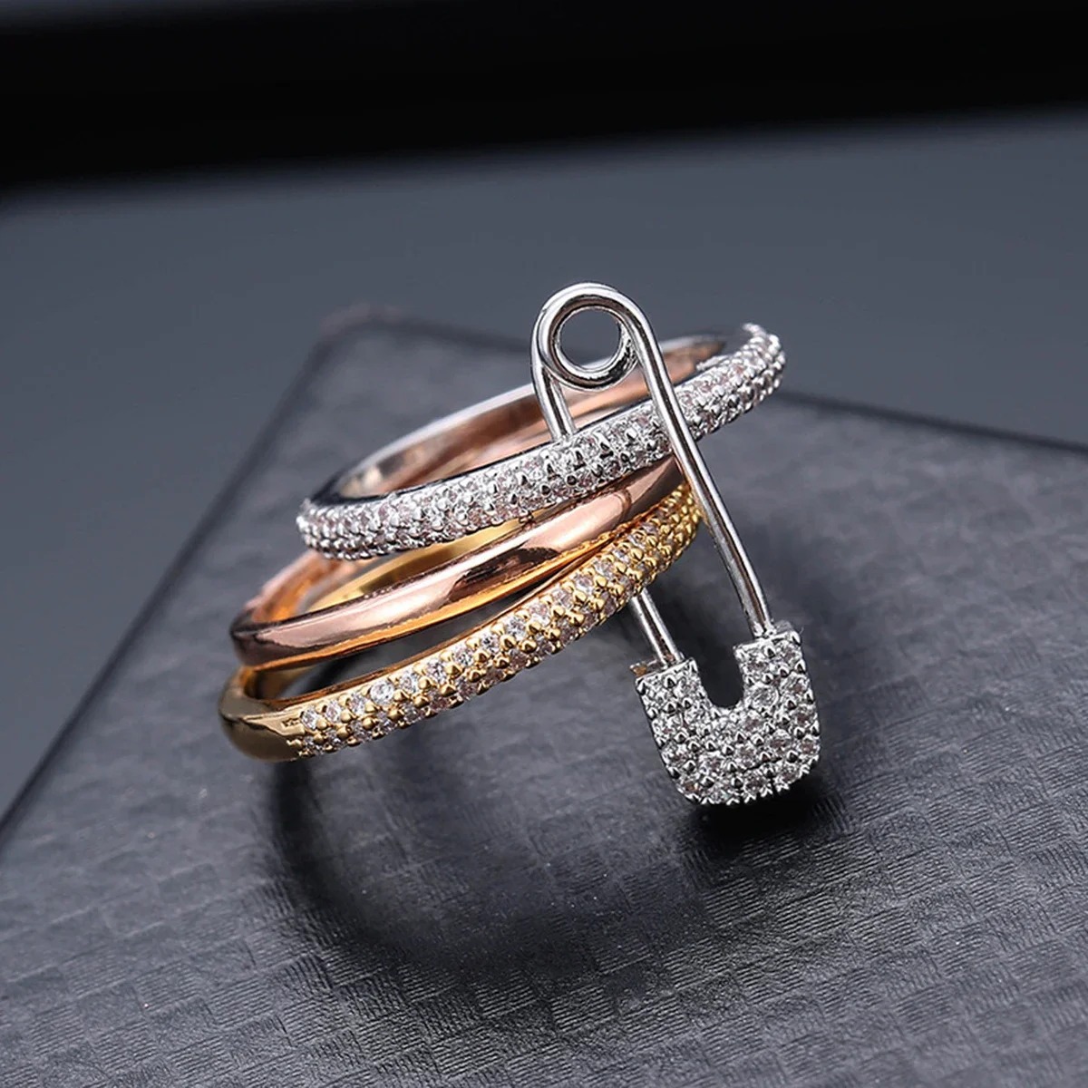 Band Rings Three Lo… - image