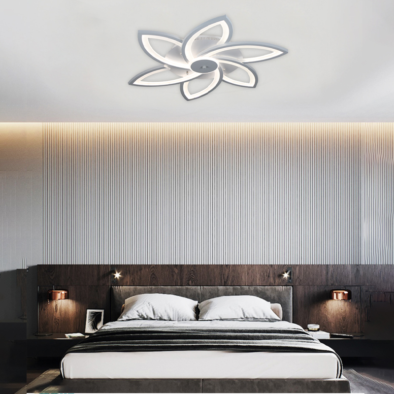 Luxury Nordic Ceiling Lamp - Adjustable Color Temp, Remote Control