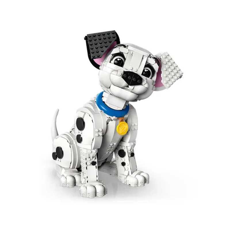 2025new 1722PCS Cartoon 101 Dalmatians Puppy Model Building Block 43269 Diy Creative Assembly Educational Architecture Toys Gift Y250627