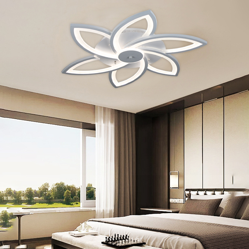 Luxury Nordic Ceiling Lamp - Adjustable Color Temp, Remote Control