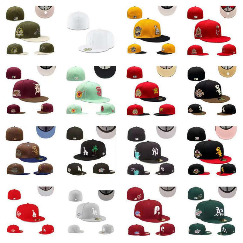 Full Closure Non-Adjustable Reversible New Style Dense Embroidery American Hip-Hop Baseball League Size Cap