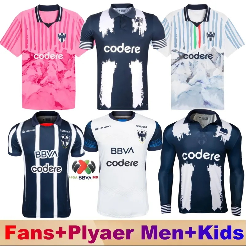 25/26 Rayados Monterrey 80TH Sergio Ramos Soccer Jerseys LIGA MX AGUIRRER.Funes Mori M.MEZA V.JANSSEN AKELOBA Monterrey 2025 2026 football shirt men women kids kits