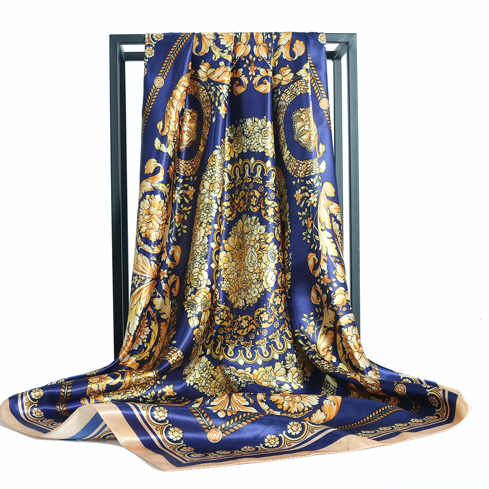 BYSIFA Silk Scarf Shawl Fall Winter Accessories Women Long Scarves Summer Beach Shawls Yellow OrangePink 241019