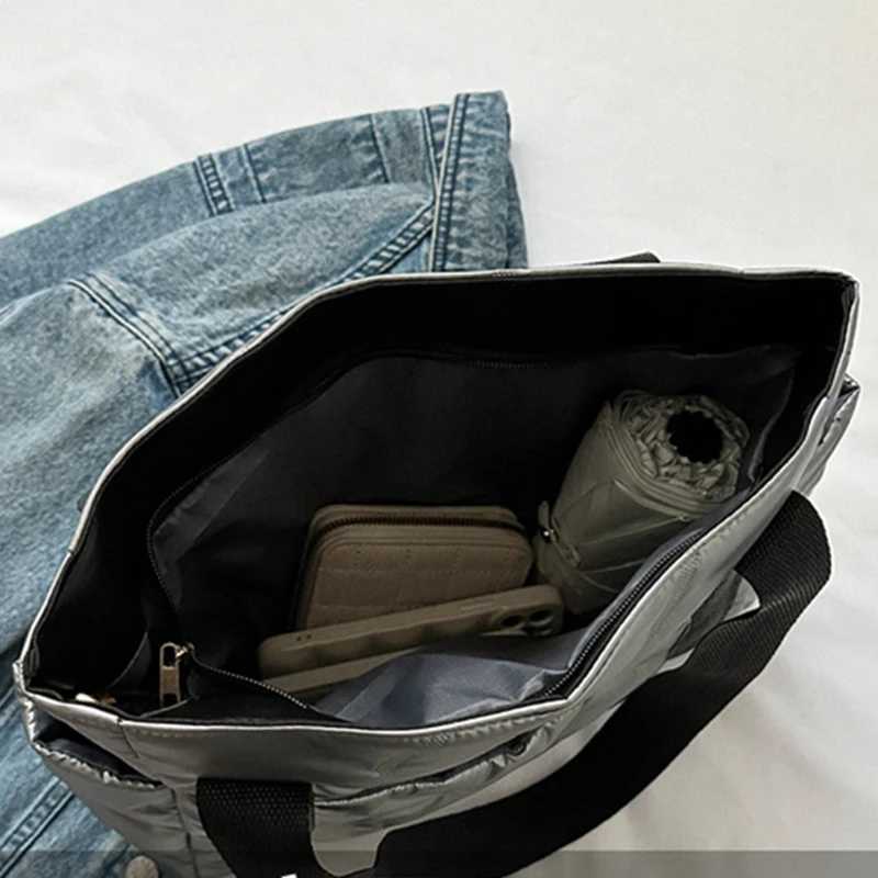 New Fashion Handbags Women Soft Quilted Space Cotton Shoulder Bag Ladies Luxury Crossbody Bags Bolso Mujer Couple Bag Tote BagsXJ250627