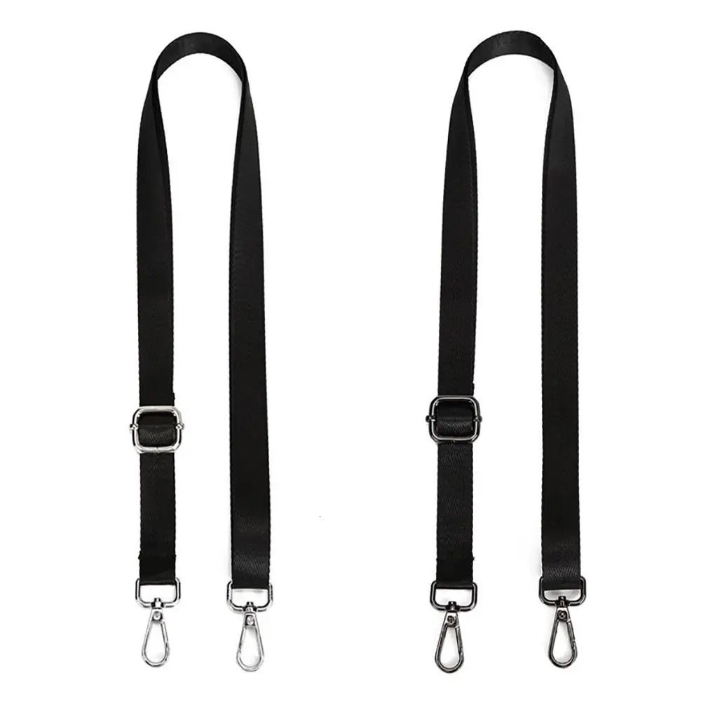 Fashion Black Nylon Shoulder Bag Strap Adjustable Replacement Detachable Belt for Women Men Messenger Bags Handle Handbag Belt 250627