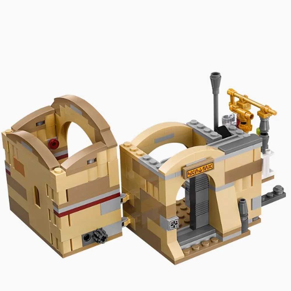 MOC 400PCS Mos Eisiley Cantina Space Plan Wars Bar And Tavern Building Blocks Bricks Compatible Toy Gift Y250627